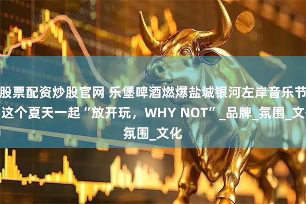 股票配资炒股官网 乐堡啤酒燃爆盐城银河左岸音乐节！这个夏天一起“放开玩，WHY NOT”_品牌_氛围_文化